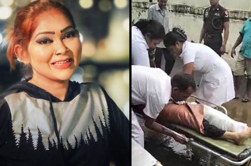 Singer Sujeewa discharged after Athurugiriya shooting  