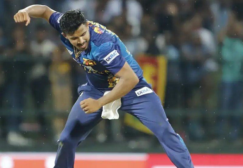 Coach confirms Theekshana's participation in WC against PAK 