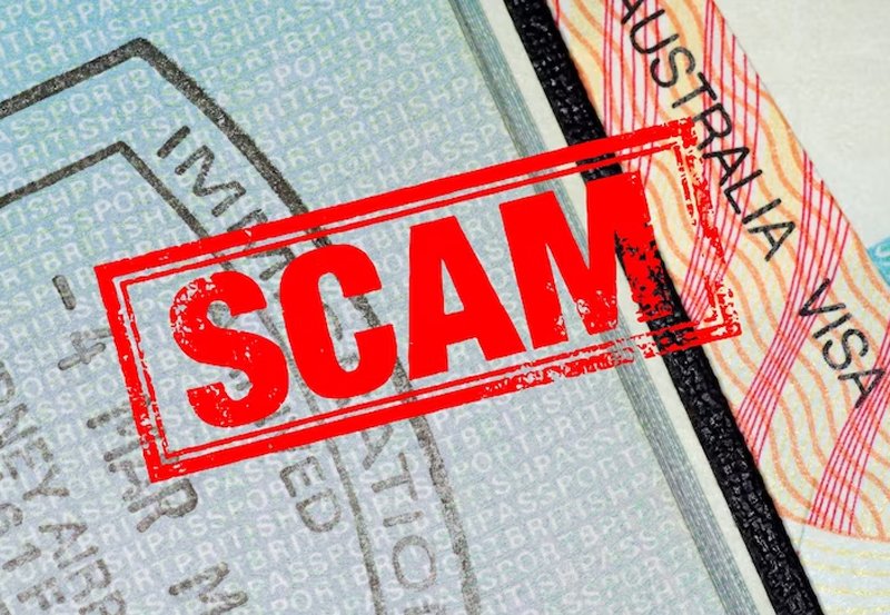 Two Lankans trying to flee to Austria with fake visas arrest
