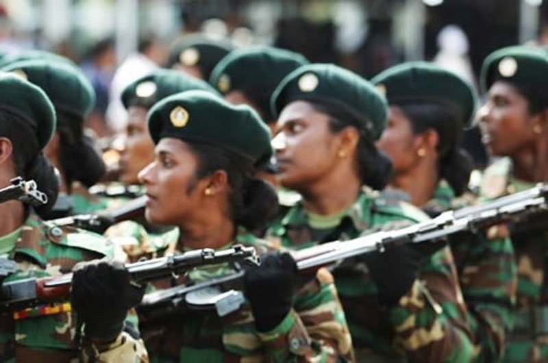 Three female soldiers arrested for deserting their service
