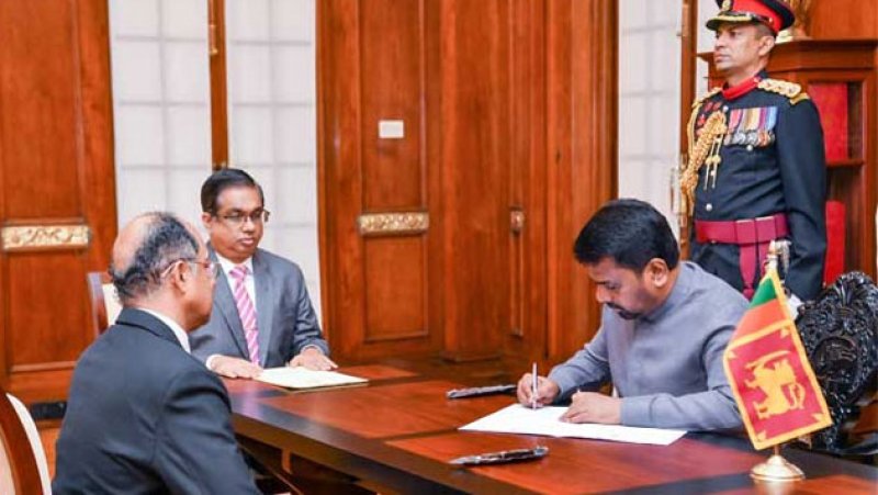 Gihan Himanshu Kulatunga sworn in as Supreme Court Judge