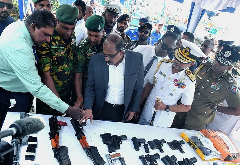 10 remanded over Rs.10bn drugs, weapons haul