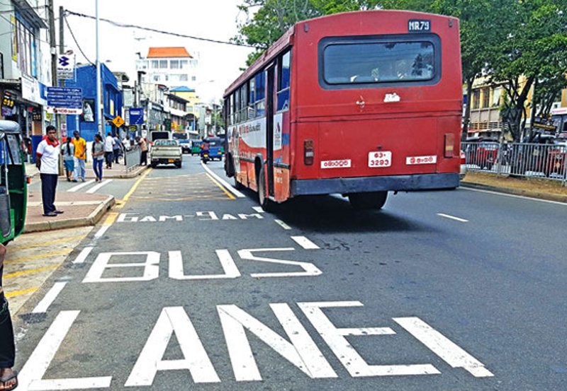 Bus priority lane rule implementation to begin tomorrow