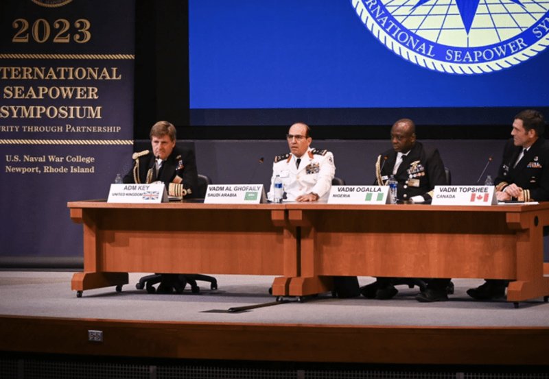 Navy Chief bolsters global maritime engagement at ISS