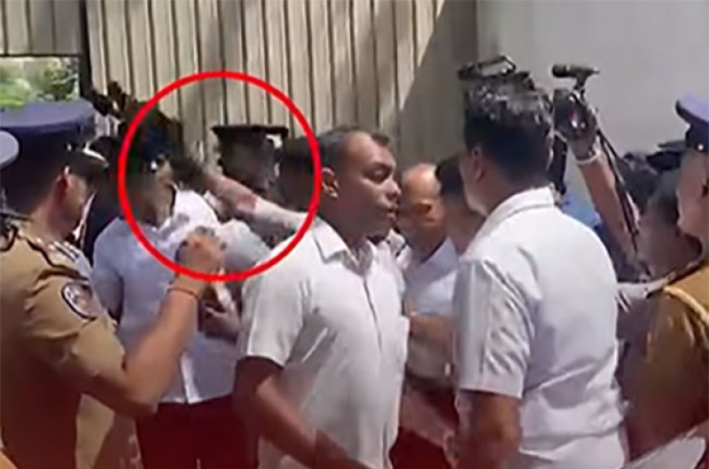 Cameraman arrested over alleged assault on security officer 