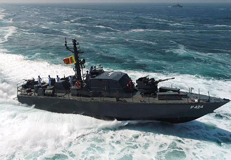 Navy seizes two trawlers in SL waters, arrests 25 Indians