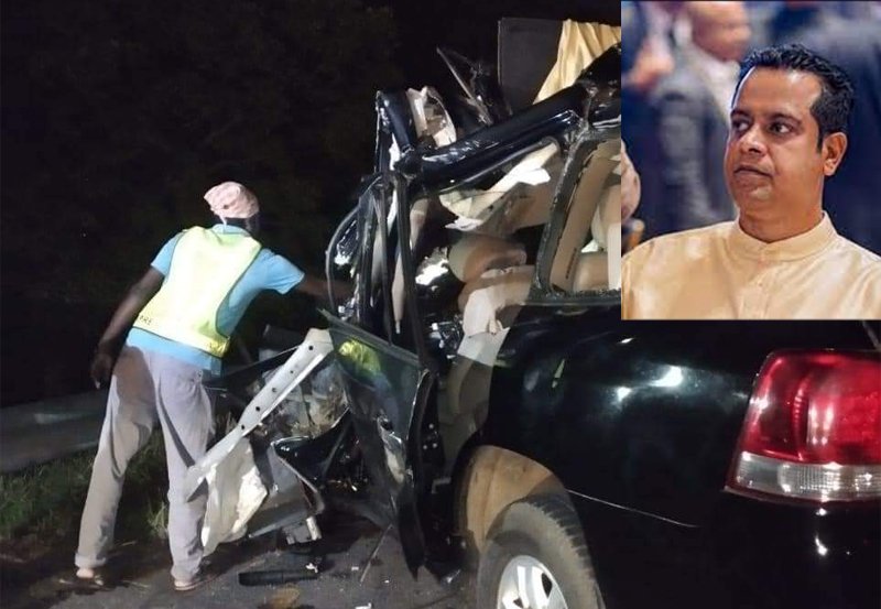 State Minister Sanath Nishantha killed in accident 