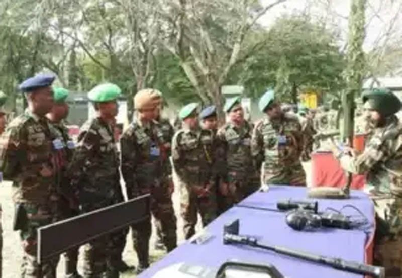 Indian, Sri Lankan armies hold joint tactical drills in Pune
