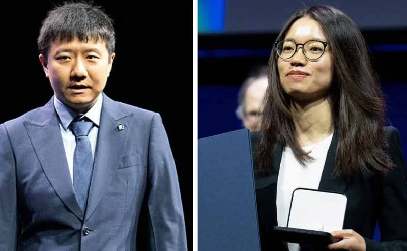 Two Chinese win world's top Maths prize 