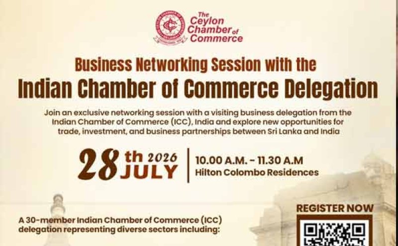 30-member Indian Commerce Chamber delegation to visit SL