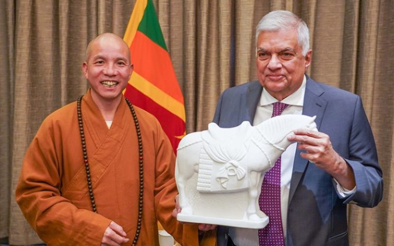 President pledges to resume Construction of SL Temple