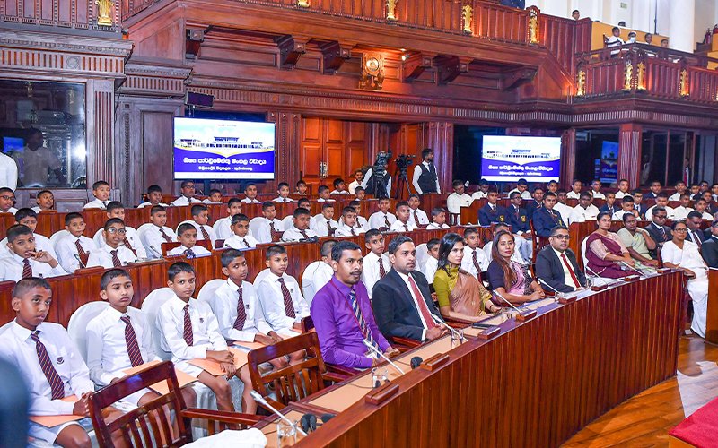 Student Parliament of the Maliadeva College held  today  