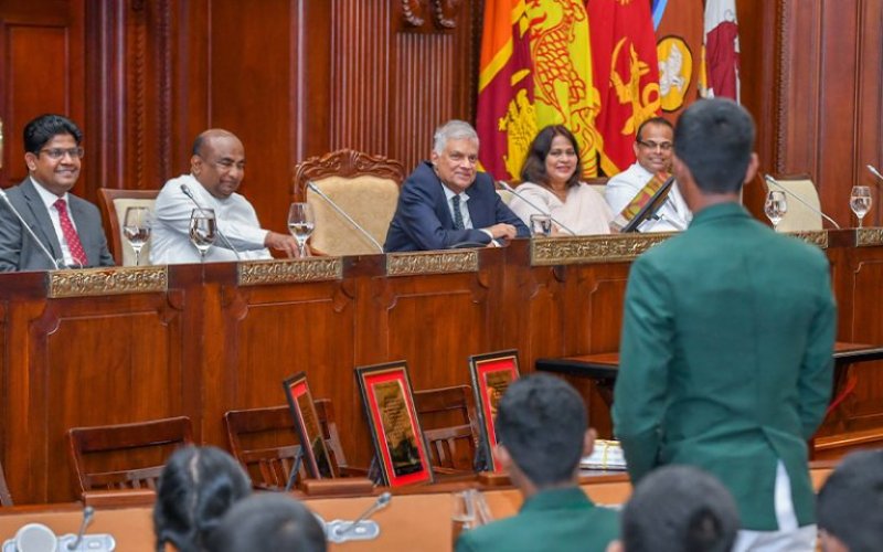  Inagural session of Student Parliament held today 