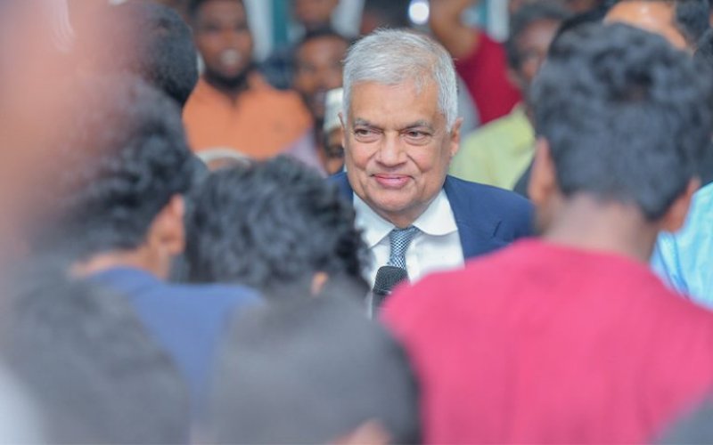 President addresses youth conference in Mannar