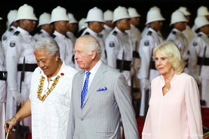 King Charles Arrives in Samoa for CHOGM 