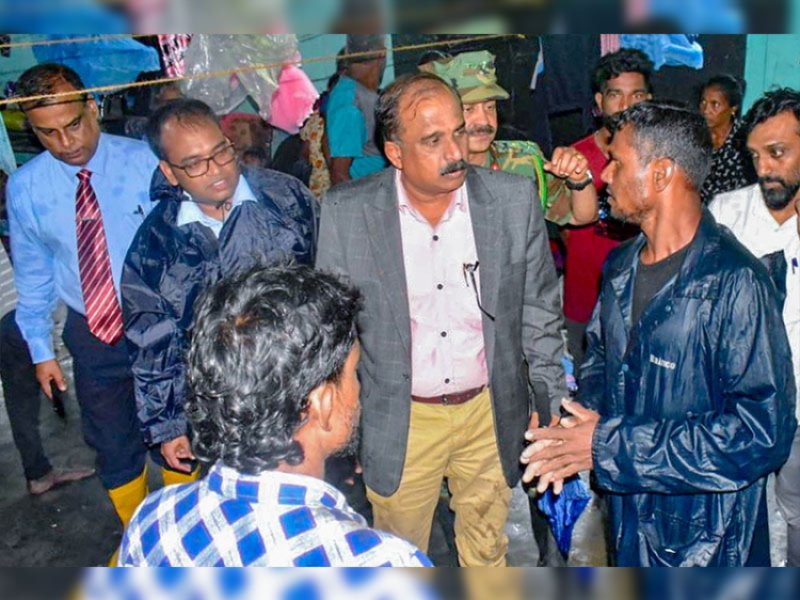 Deputy Minister of Defence made an emergency visit to Mannar