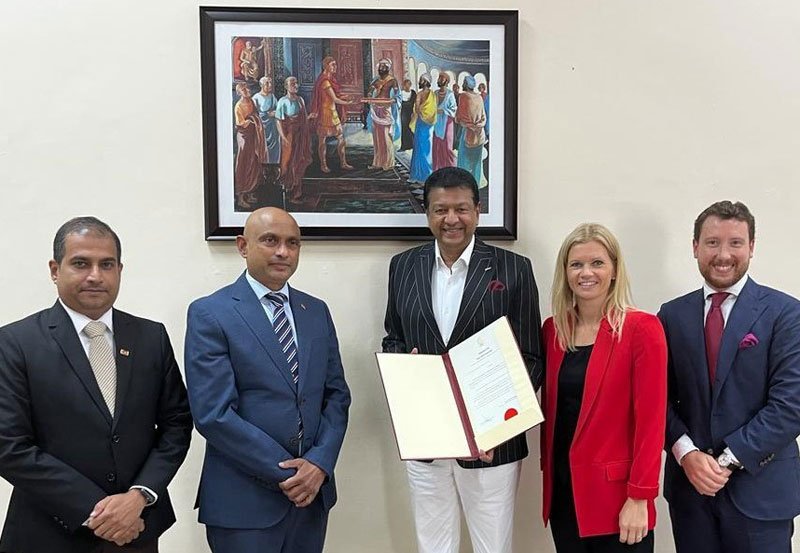 Mano Sekaram appointed Honorary Consul General to SL