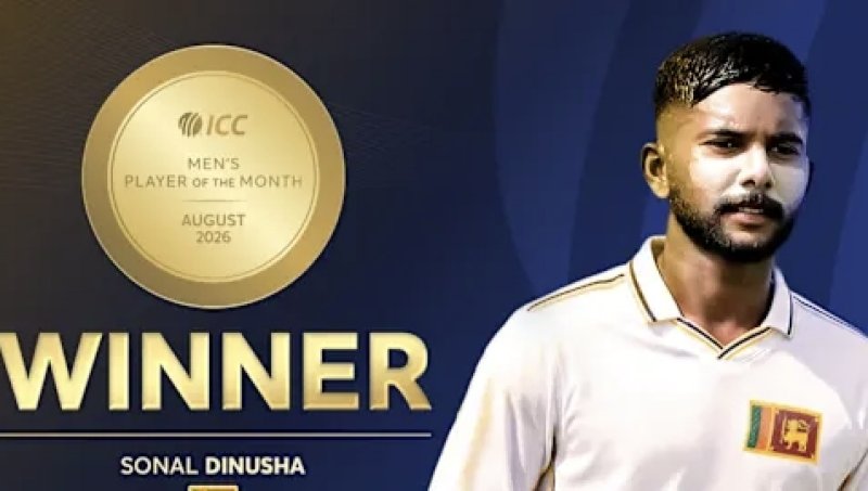Sonal Dinusha wins first ICC Player of the Month award