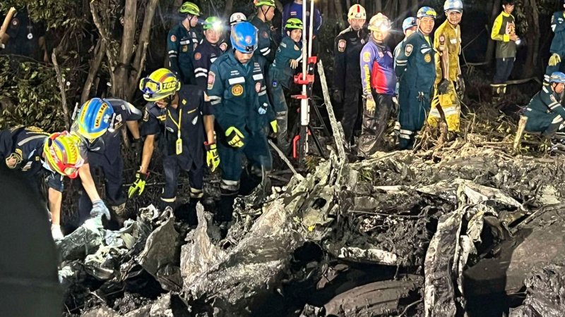 Plane carrying 9 people crashes near Thailand&rsquo;s capital