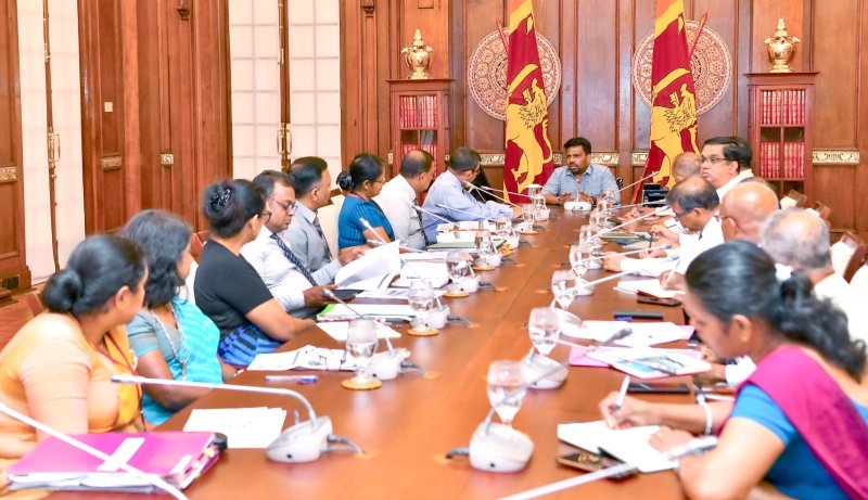 President Reviews Progress of &ldquo;Praja Shakthi&rdquo; Program 