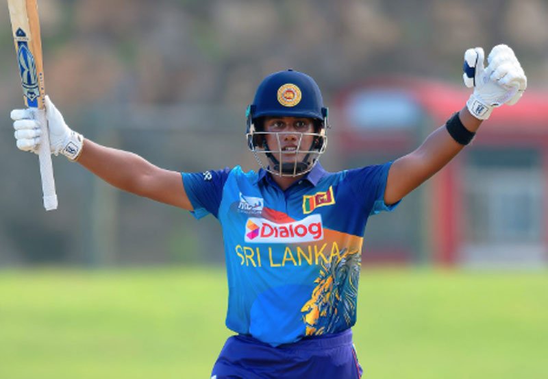 Chamari Athapaththu climbs T20I rankings 