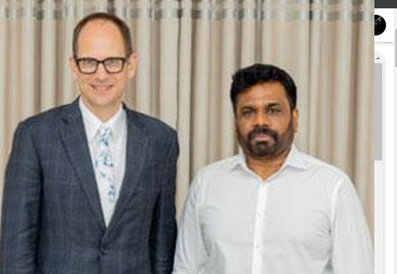 Canadian High Commissioner holds talks with Anura Kumara