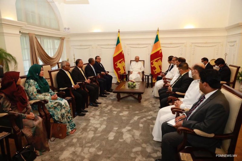 Maldives Speaker meets Prime Minister of Sri Lanka