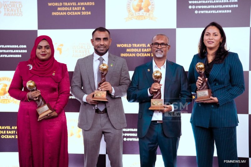 Maldives wins 4 prestigious awards at the world travel award