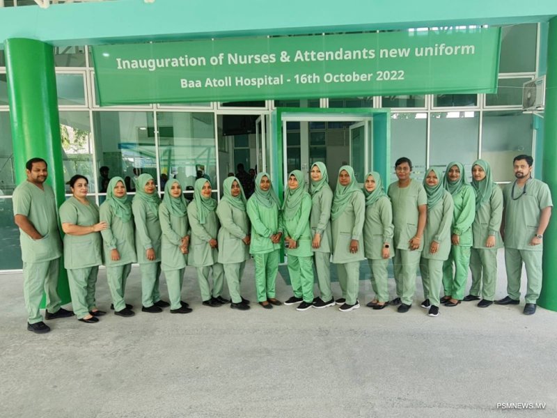 Nursing considered as a feminine profession in the Maldives