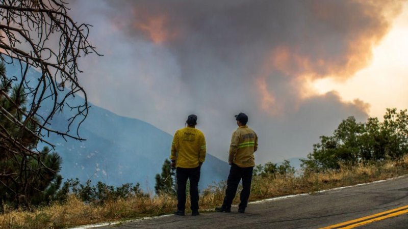 Southern California's Line Fire forces thousands to evacuate