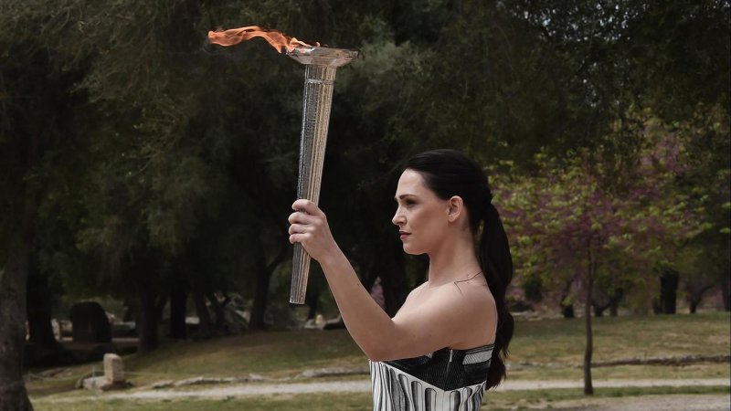 3,100-mile Olympic torch relay is underway