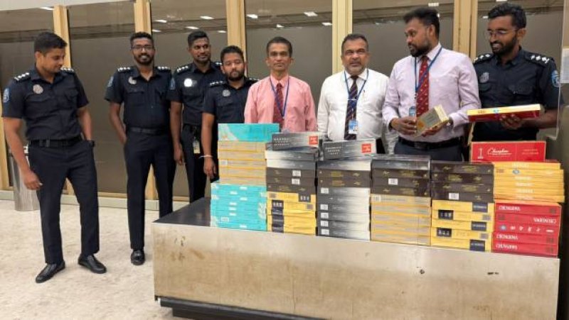 Bangladeshi Passenger nabbed with cigarettes at BIA