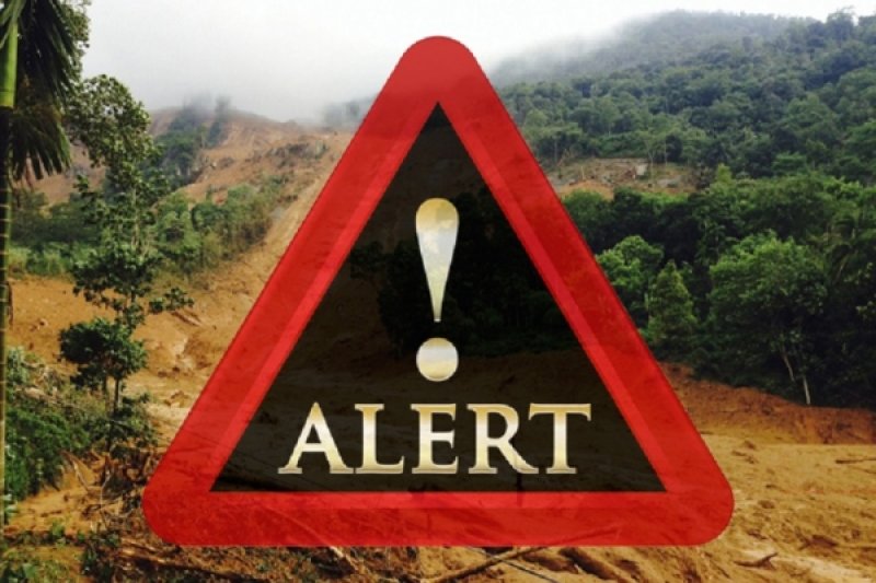 Landslide warnings issued for several districts