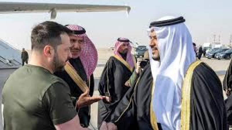 Zelenskyy in Saudi Arabia to push for peace