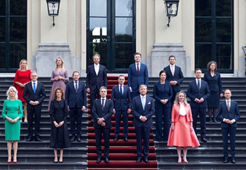 New Dutch government sworn in over 220 days after elections
