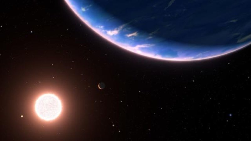 Astronomers  detected water molecules in exoplanet -GJ9827d