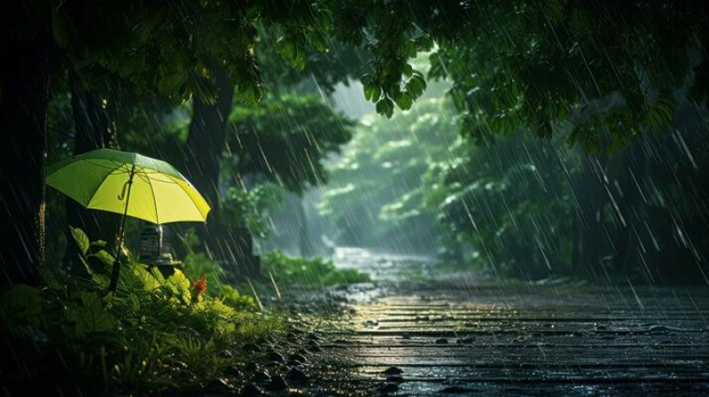Heavy showers exceeding 50 mm are expected at some districts