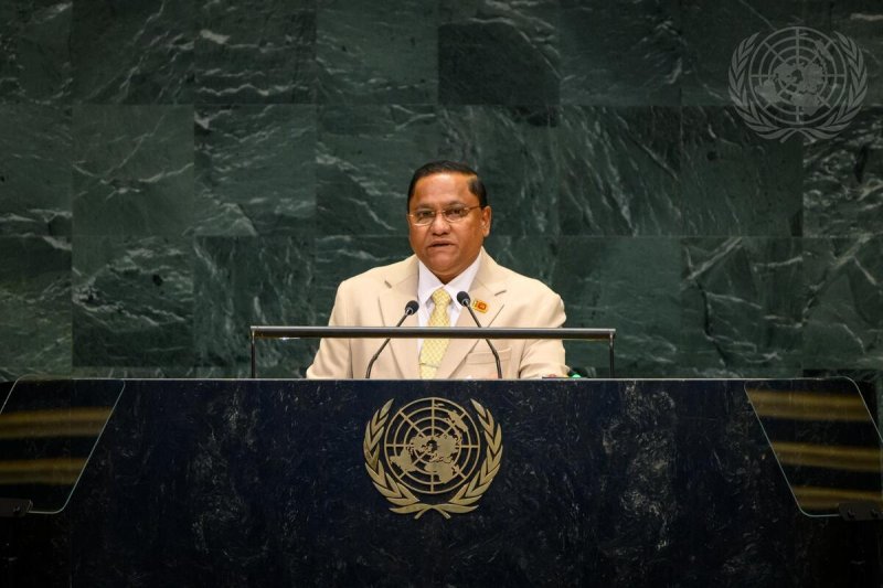 Sri Lanka puts humanity above all, Vijitha Herath tells UN