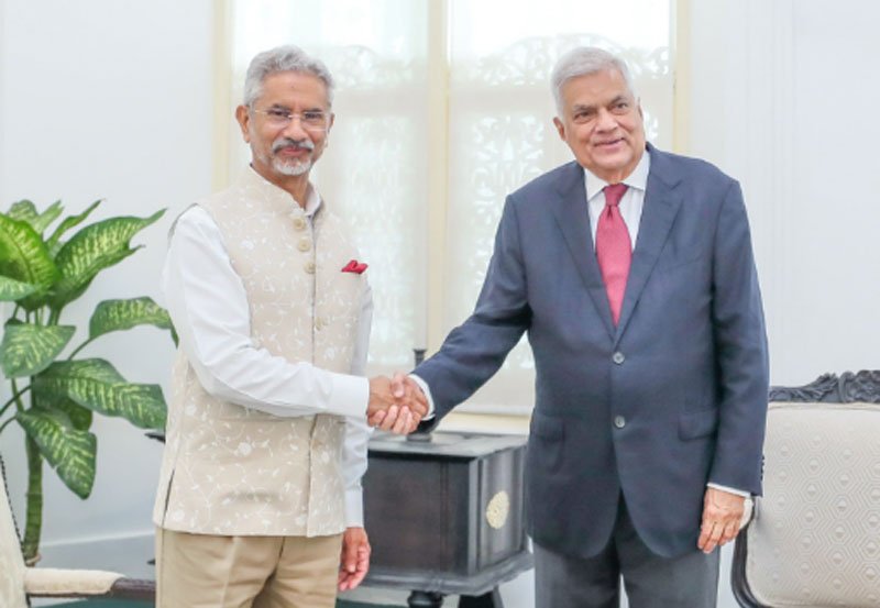 S. Jaishankar meets President Ranil Wickremesinghe
