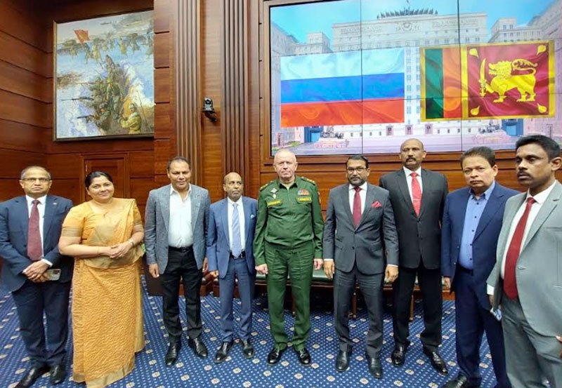 Sri Lankan delegation holds talks in Russia 