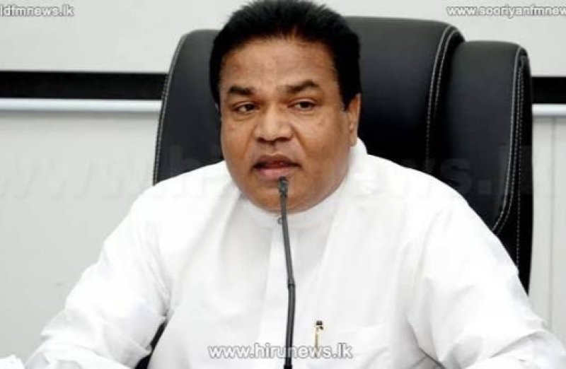 Former Minister P. Harrison appears before FCID 