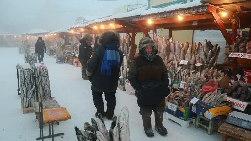 Swathes of Siberia Freeze in Temperatures Below -58 Celsius