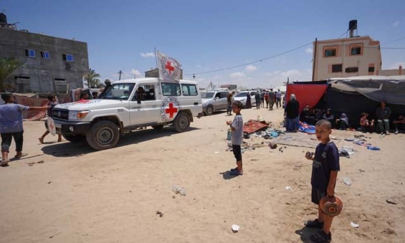Red Cross says 22 killed in strike near its Gaza office