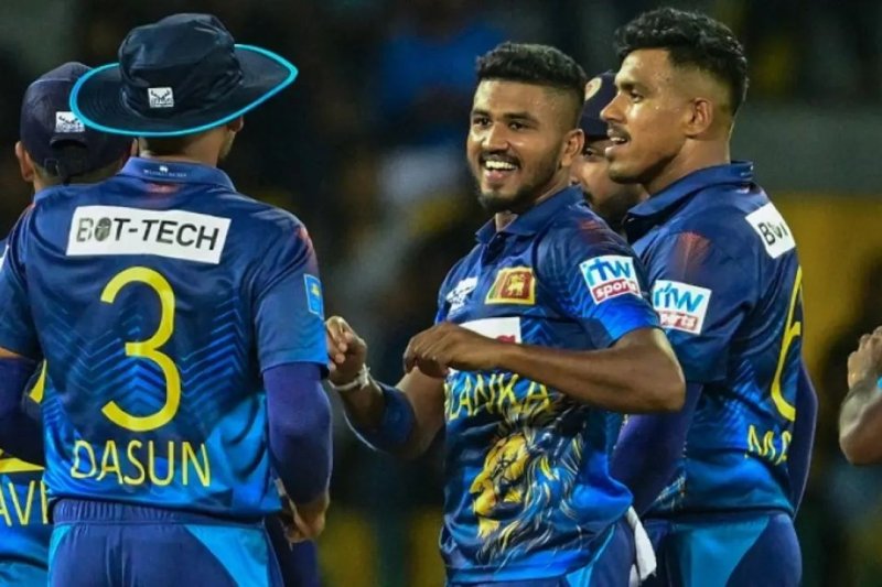 Asalanka, Madushanka put SL on top before rain intervenes