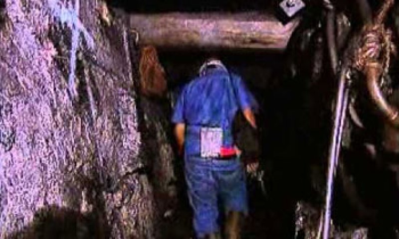 Restaurant built 410f underground in Bogala Graphite Mine