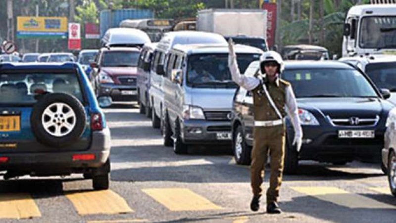 Road Section in Borella Sinks