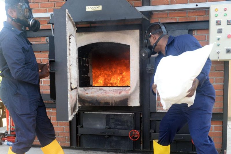 180kg of Ice and heroin sent for destruction