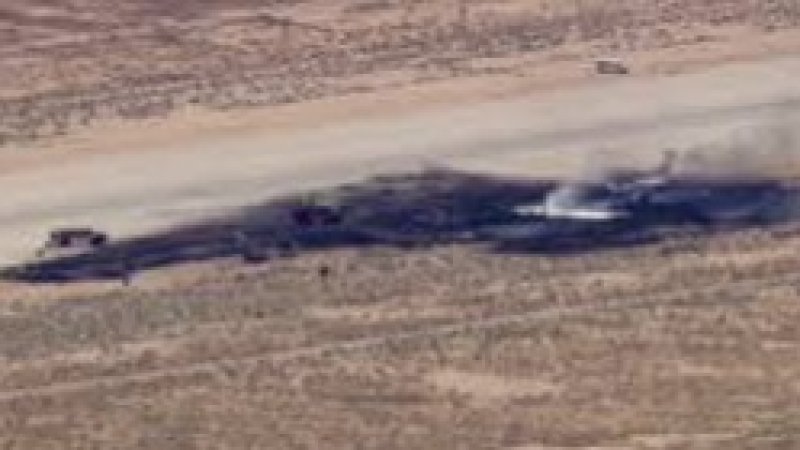  US Air Force B-52 bomber crashes in California