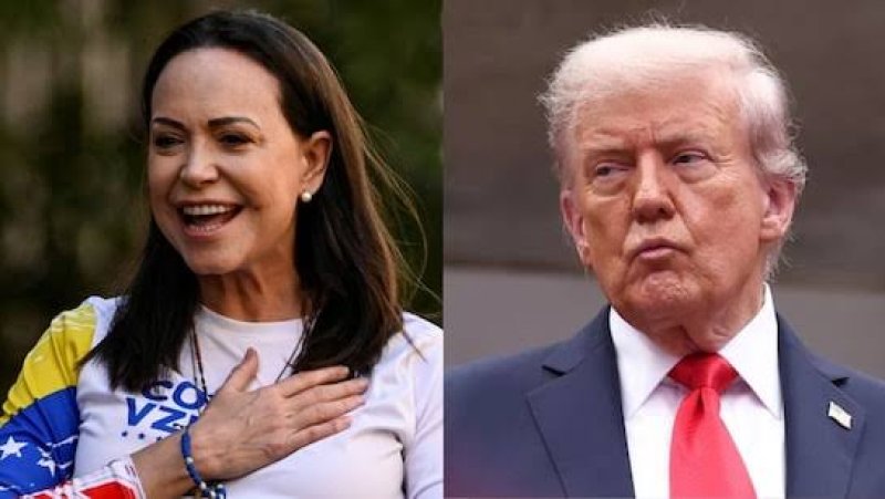 Nobel Peace Prize Winner Machado Dedicates Award To Trump