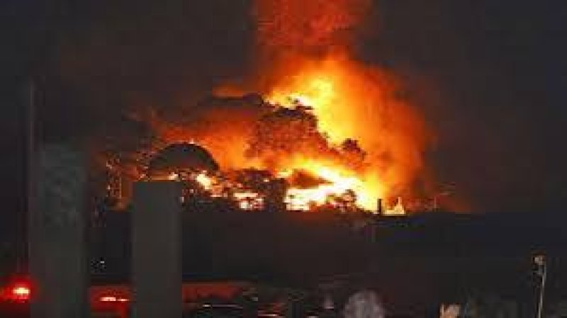 Fire burning in southwestern Japan damages 170 homes